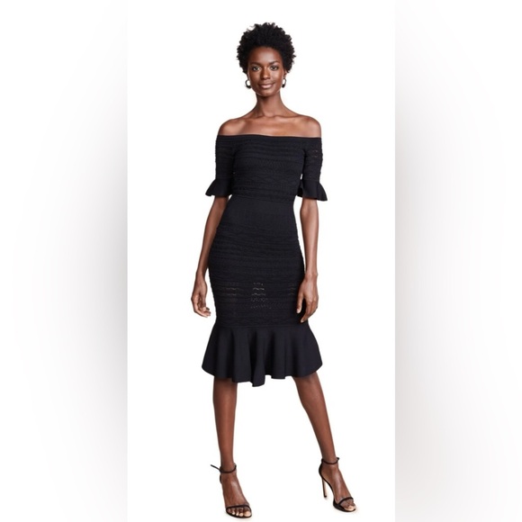 Revolve Alexis Sheira Off the Shoulder Knit Midi Dress Size XS - Picture 1 of 15
